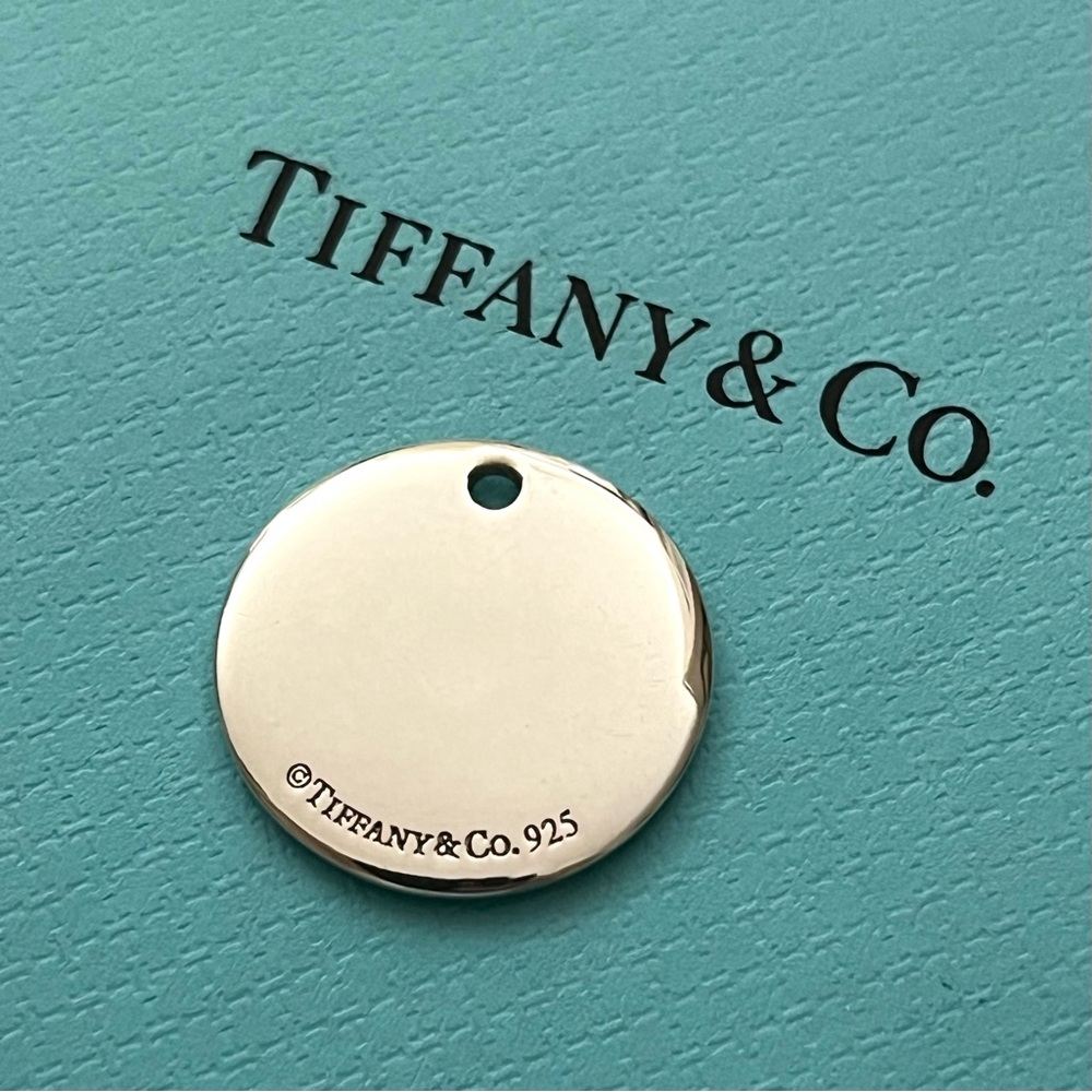 Tiffany & Co. Notes Silver Letter B Charm Pendant - Picture 5 of 6